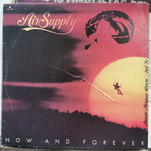 Disco Lp:air Supply- Now And Forever, Con Insert