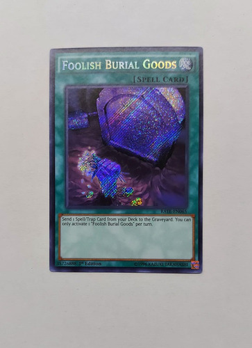 Foolish Burial Goods Secreta Yugioh