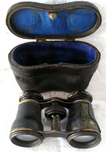 Binoculo Antigo Sem Marca C/ Estojo Frete R$ 20,00