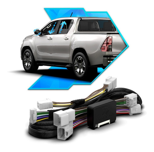 Módulo Subida Vidro Hilux Sw4 Yaris Plug And Play Faaftech