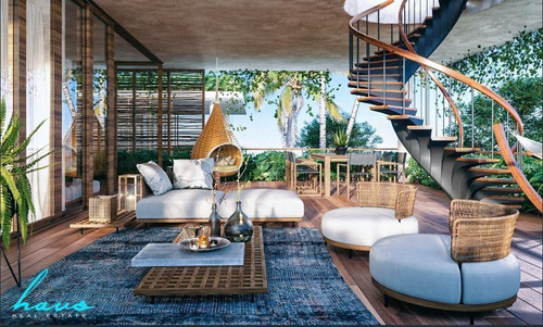 Imagen 9 de 14 de Departamento En Venta En Tulum, Aldea Zamá