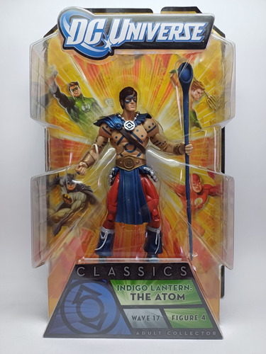 The Atom Índigo Lantern Antimonitor Seriesdc Universe Class