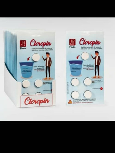 Cloropin, Pastillas De Cloro Multiuso Para Tanques De Agua