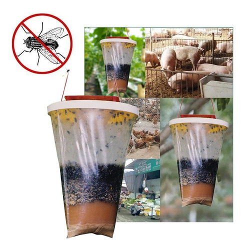 Kit De Armadilha Para Moscas 4 - Ecotrap