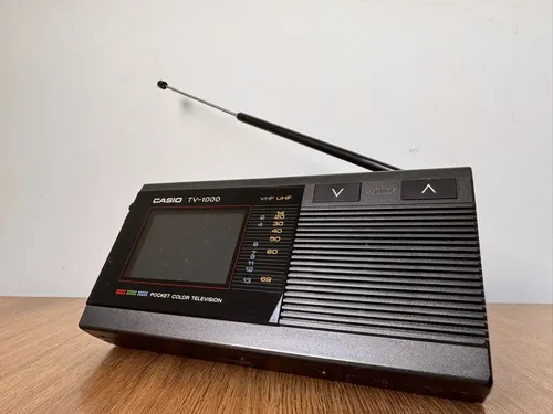 Tv De Bolso Casio Tv-1000 Colorida | MercadoLivre