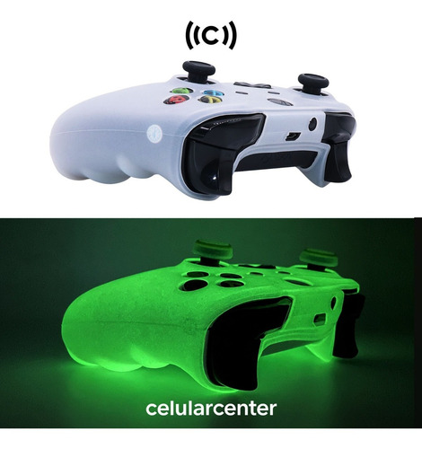 Funda Control Silicón Fosforescente Para Xbox One X Y S