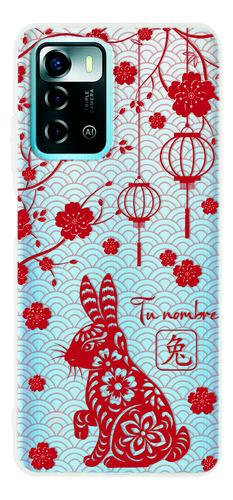 Funda Para Zte Horóscopo Chino Conejo Con Tu Nombre