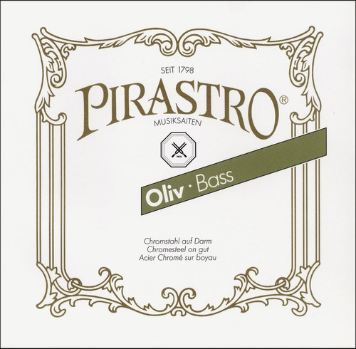 Pirastro Oliv Serie Contrabajo G Cadena 3 4 Tamaño