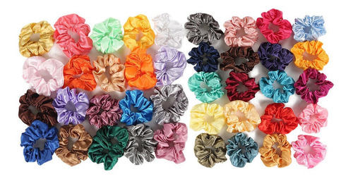 40pcs Scrunchies Surtido De Goma Para El Cabello Venda