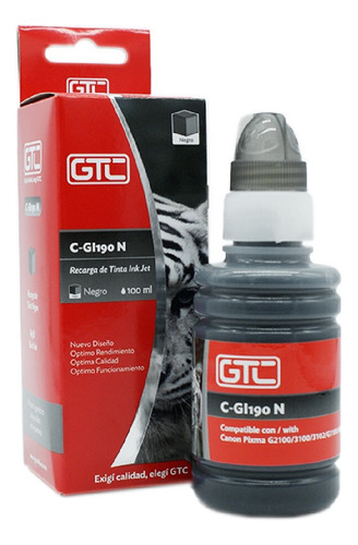 Tinta Alt Premiun Para Canon Gi190 Pixma G2100 G3100 190 210