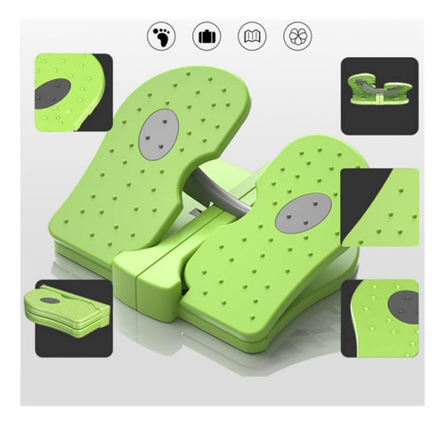 Mini Paso Portable Plegable Pedal Ergonomic Machine 100n