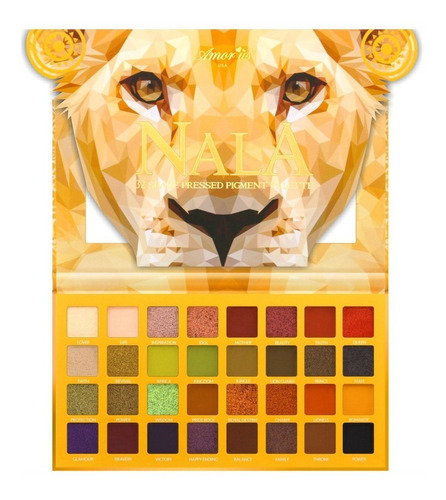 Paleta De Sombras Amor Us Nala 32 Tonos Matte Y Microbrillos Color De La Sombra 32 Tonos