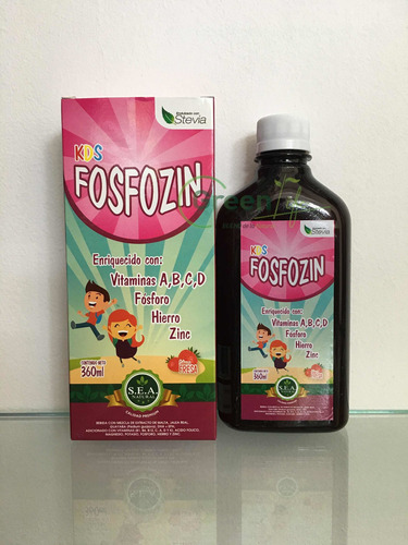 Fosfozin Kids X360ml Fosforo Magnesi - Unidad a $56