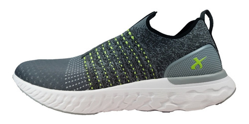 Imagen 2 de 7 de Zapatillas Jaguar Sin Cord Lifestyle Hombre 9087 Gris-vd Cli
