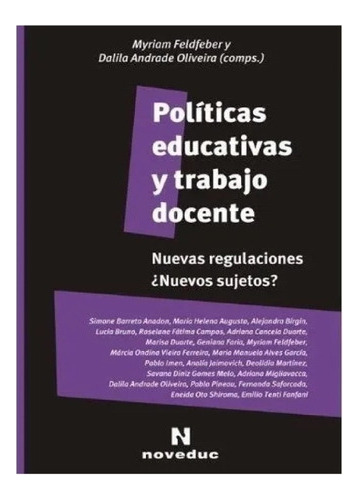 Politicas Educativas Y Trabajo Docente Nuevo