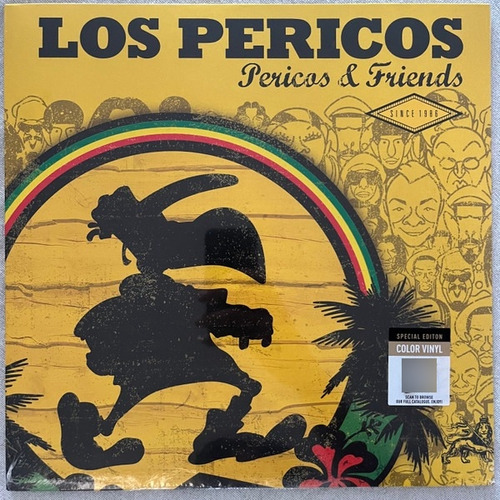 Los Pericos Pericos & Friends Vinilo Nuevo Eu Musicovinyl 