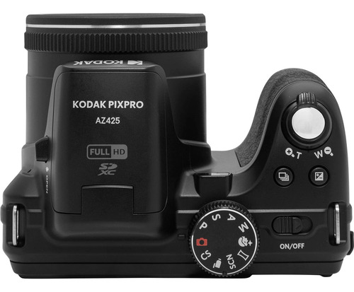Kodak Pixpro Az425 - Paquete De Cámara Digital Con Tarjeta D Color Negro