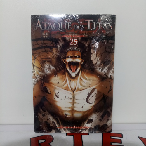 Ataque Dos Titãs Vol. 25, De Isayama, Hajime. Editora Panini Brasil Ltda, Capa Mole Em Português, 2018
