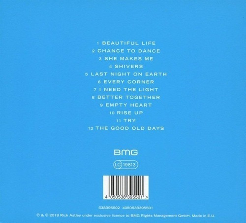 Rick Astley Beautiful Life Cd Nuevo Importado