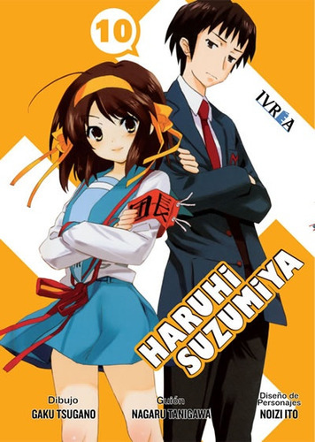 Haruhi Suzumiya 10, De Nagaru Tanigawa. Editorial Ivrea, Tapa Blanda En Español