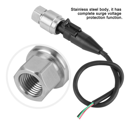 Sensor De Presión De 0--100 Psi, Entrada De Transductor G1/4