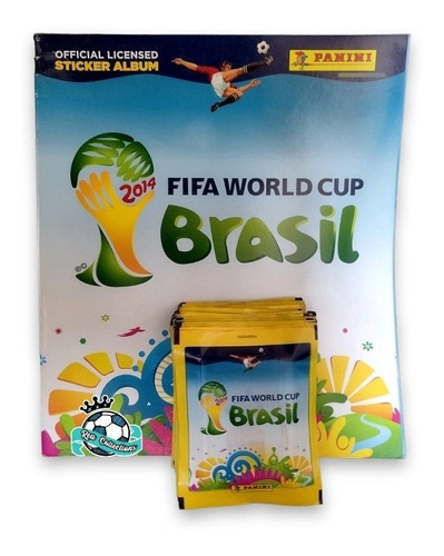 Álbum + 50 Sobres Mundial Brasil 2014 (250 Estampas) Panini