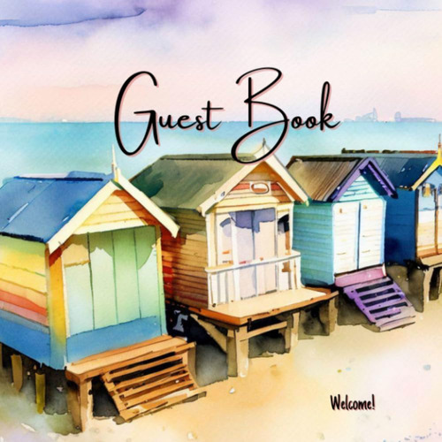 Libro: Guest Book-guest Registration Book For Beach Coastal