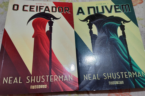 Livros Série Scythe; Vol.1 O Ceifador; Vol.2 A Nuvem