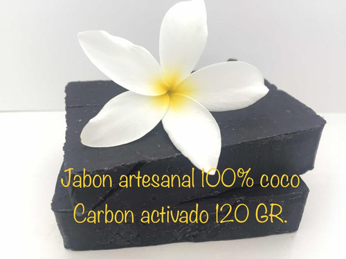 Jabon Carbon Activado 120 Gr  50 Pz. Envio Gratis Dhl