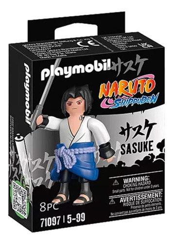 Muñeca Sasuke Uchiha Naruto Shippuden Playmobil 3705 - Sunny