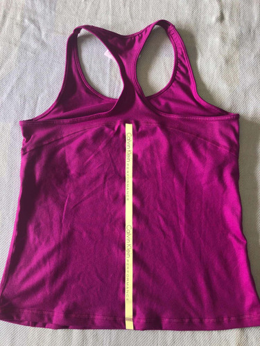 Musculosa Deportiva Calvin Klein Mujer Original T.s