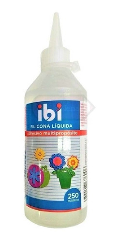 Silicona Liquida Pegamento Adhesivo X 250 Ml. X 12 Unidades