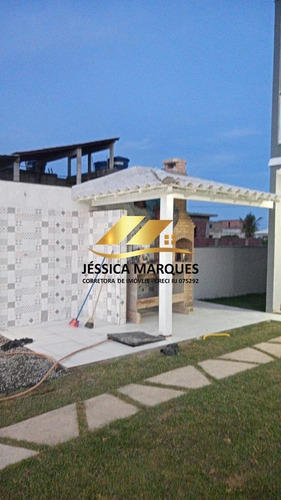 Imagem 11 de 14 de 108/jmp - Casa De 2 Quartos E Área Gourmet Em Unamar - Cf