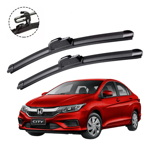 Par Plumas Limpiaparabrisas Brx Honda City 2018-2020