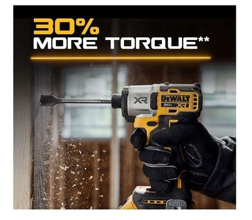 Dewalt Xr - Atornillador Industrial Dcf845b Amarillo Frecuen
