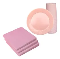 Comprar Kit Cumple 40 Servilletas 25 Platos Y 25 Vasos Descartables
