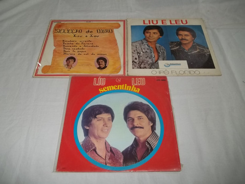 Lp Vinil - Liu E Léu - 3 Discos