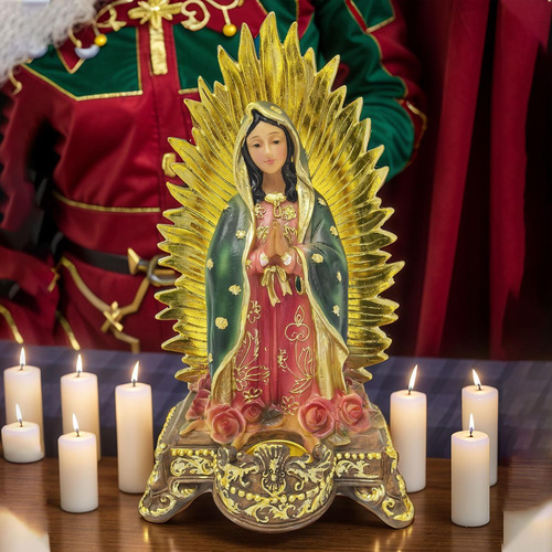 Escultura De Nuestra Señora De Decoración Navideña