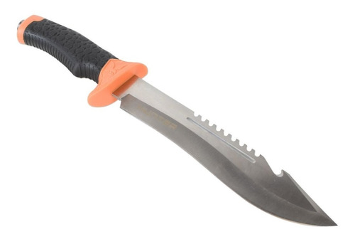 Cuchillo De Monte Acero Inox C/funda Hunter 35cm Kp009