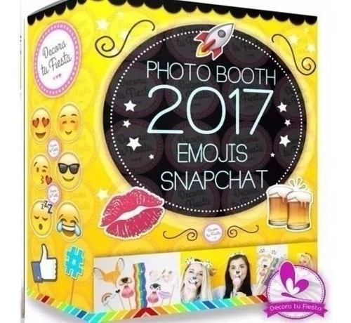 Kit Imprimible Photo Booth Prop Emojis + Empresarial