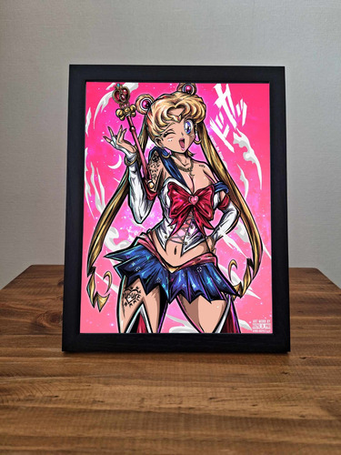 Cuadro Personalizado Sailor Moon Serena