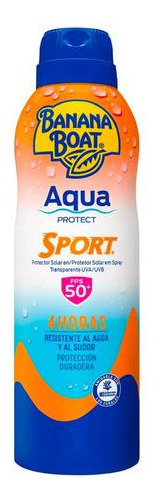 Protector Solar Banana Boat Aqua Protect Sport Spf 50 220ml