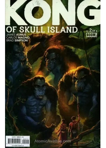 Revista Comic Kong Of Skull Island 2