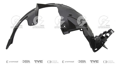 Imagen 2 de 8 de Guardaplast Del Para Honda Hr-v 2015 2016 2017 2018 Izq