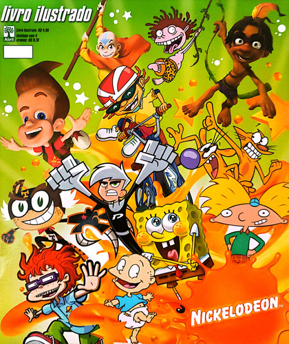 Álbum Figurinhas Nickelodeon 2009 - Completo P/ Colar
