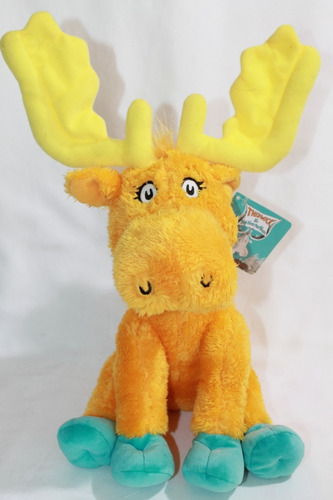 Alce Reno Plush Thidwick Dr Seuss Original Importado30cms.