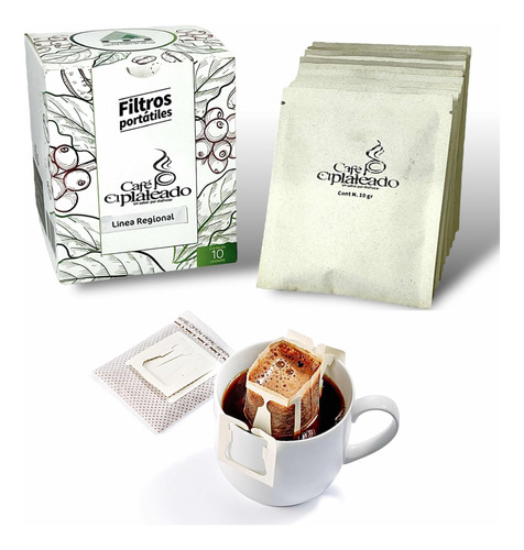 Café Premium Bolsa Sachet Para Filtrar Coffee Drip Bag Gourm