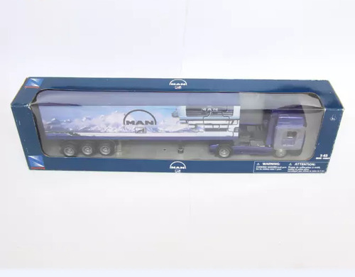 Caminhão Man F2000 Container 1:43 Newray
