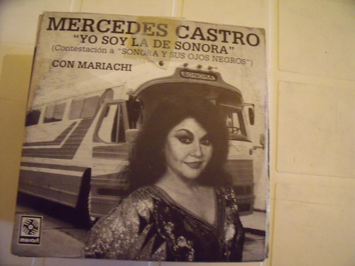 Cd Mercedes Castro Yo Soy La De Sonora Promo Sencillo