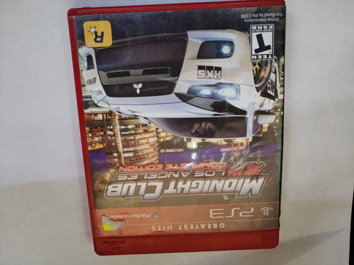 Midnight Club Los Angeles Para Ps3 (Usado)